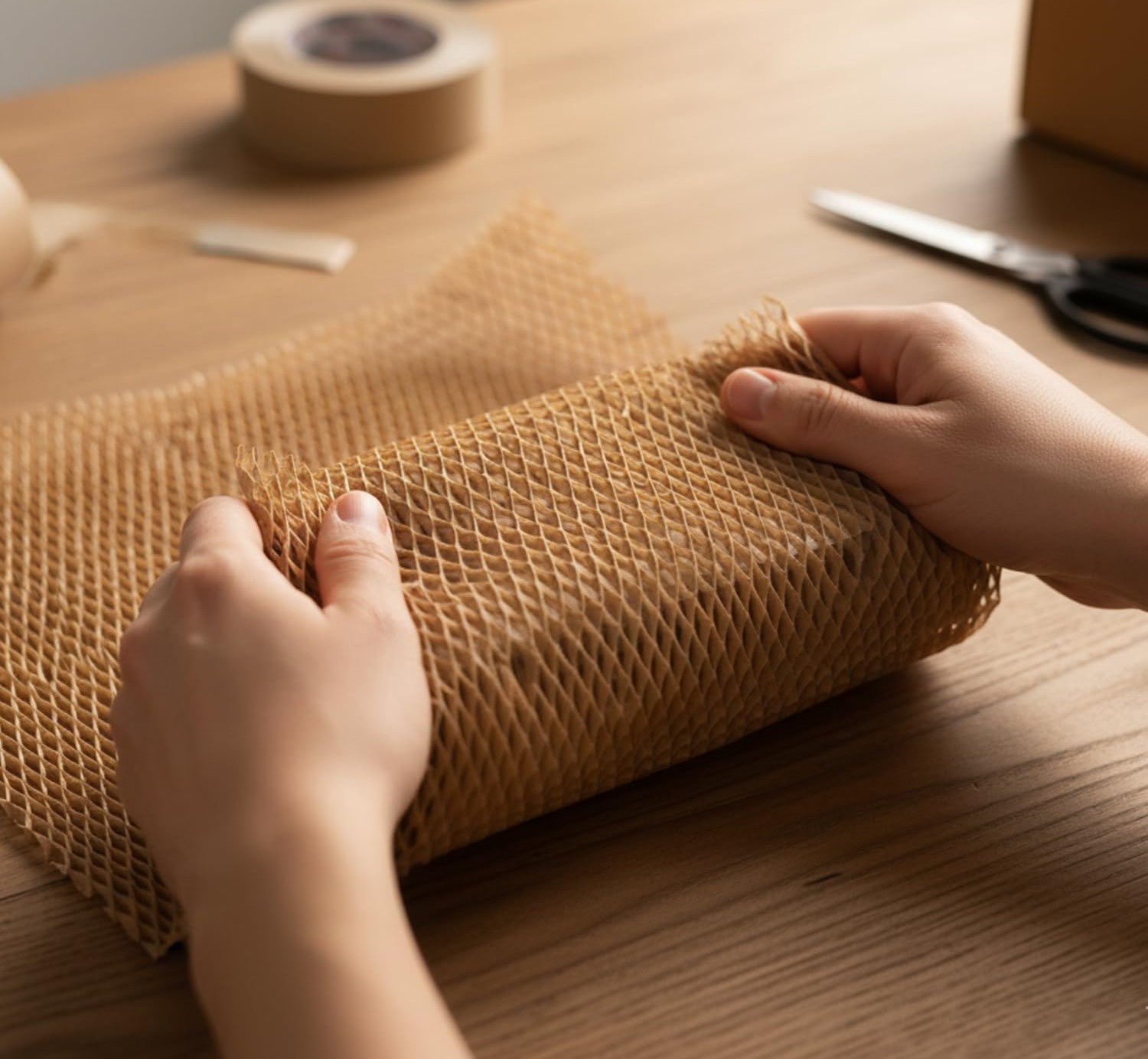 Eco honeycomb roll